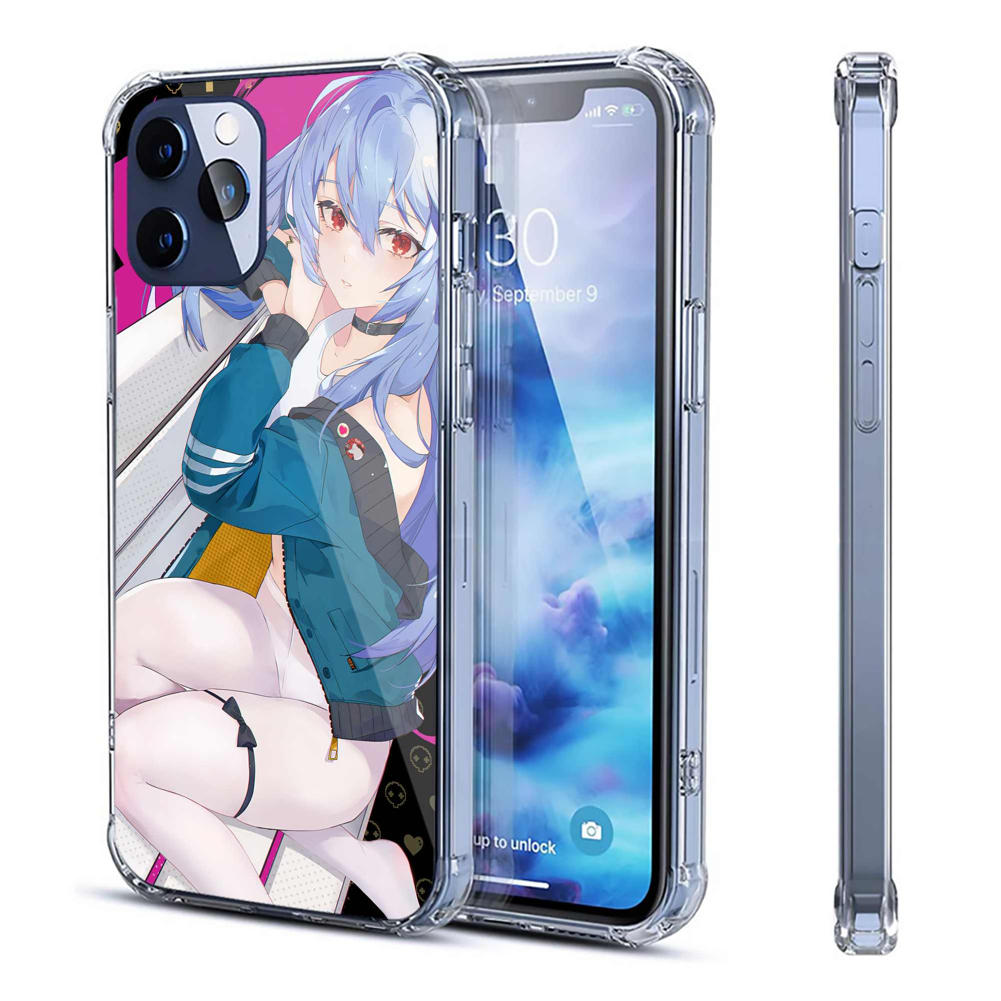 （画像用） EVA 新世紀エヴァンゲリオン 【iPhone 12シリーズ対応】透明スマホケース（クリアソフトケース）